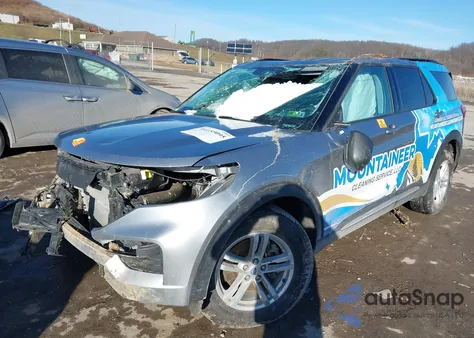 2023 Ford Explorer Xlt из США, поврежденный, VIN 1FMSK8DH7PGC39771